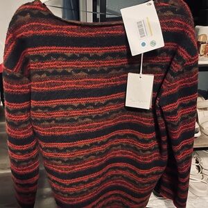 Eileen Fisher Women's Multicolor Striped Sweater